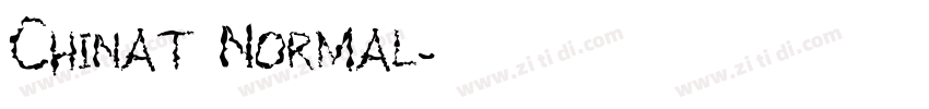 Chinat Normal字体转换